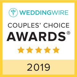 WeddingWire <br>Couples' Choice<br>Awards 2019 title=WeddingWire <br>Couples' Choice<br>Awards 2019