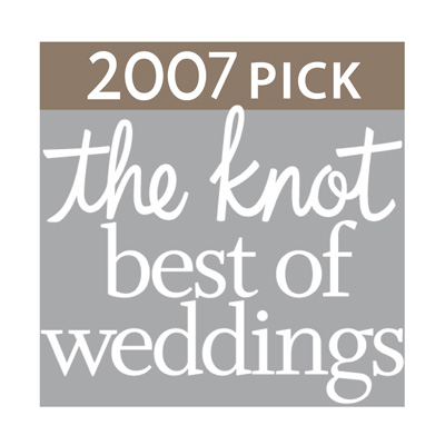 The Knot <br>Best of Weddings<br> 2007 Pick title=The Knot <br>Best of Weddings<br> 2007 Pick